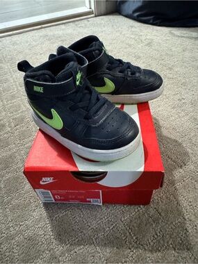 Nike Navy High-Top Toddlers' Sneakers